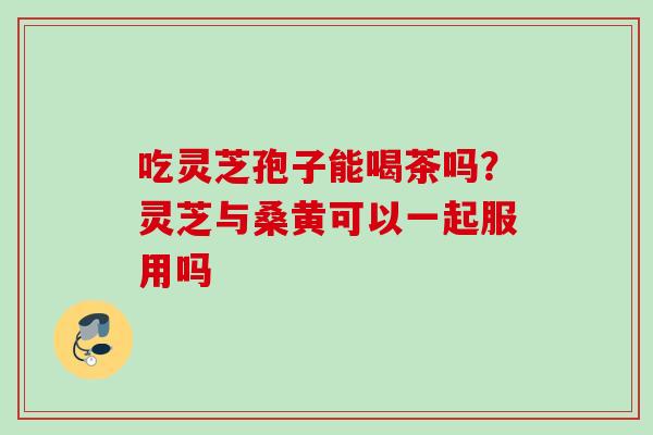 吃灵芝孢子能喝茶吗？灵芝与桑黄可以一起服用吗