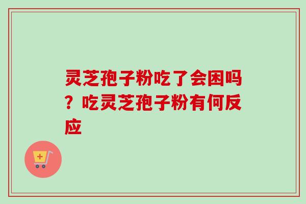 灵芝孢子粉吃了会困吗？吃灵芝孢子粉有何反应