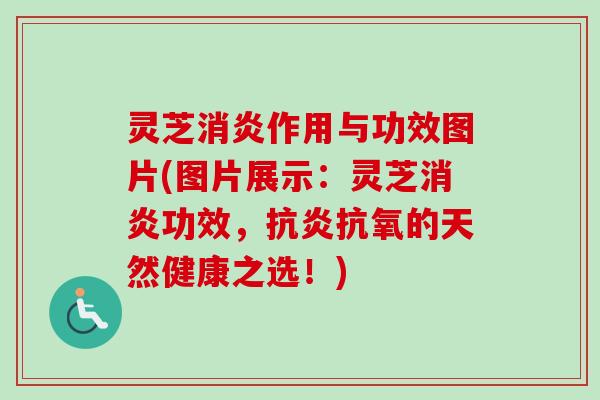 灵芝作用与功效图片(图片展示：灵芝功效，抗氧的天然健康之选！)