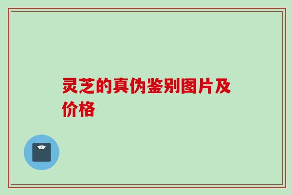 灵芝的真伪鉴别图片及价格