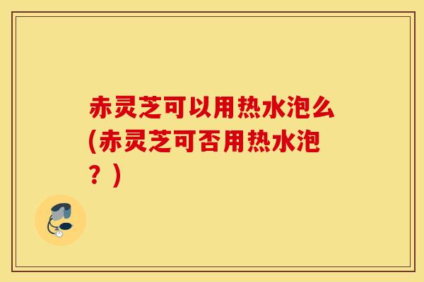 赤灵芝可以用热水泡么(赤灵芝可否用热水泡？)