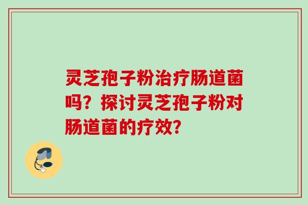 灵芝孢子粉肠道菌吗?探讨灵芝孢子粉对肠道菌的疗效? 灵芝孢子粉肠道菌吗?探讨灵芝孢子粉对肠道菌的疗效?