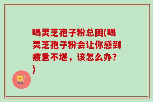 喝灵芝孢子粉总困(喝灵芝孢子粉会让你感到疲惫不堪，该怎么办？)