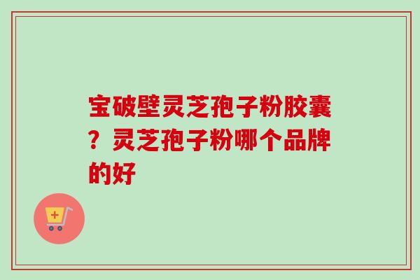 宝破壁灵芝孢子粉胶囊？灵芝孢子粉哪个品牌的好