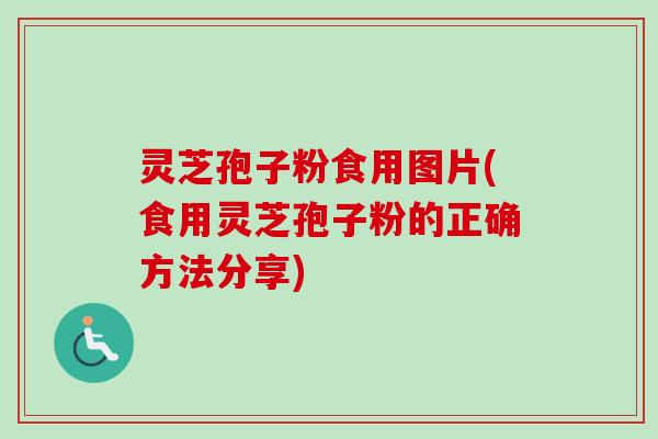 灵芝孢子粉食用图片(食用灵芝孢子粉的正确方法分享)