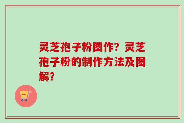 灵芝孢子粉图作？灵芝孢子粉的制作方法及图解？