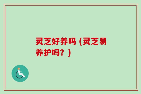 灵芝好养吗 (灵芝易养护吗?) 灵芝好养吗 (灵芝易养护吗?)