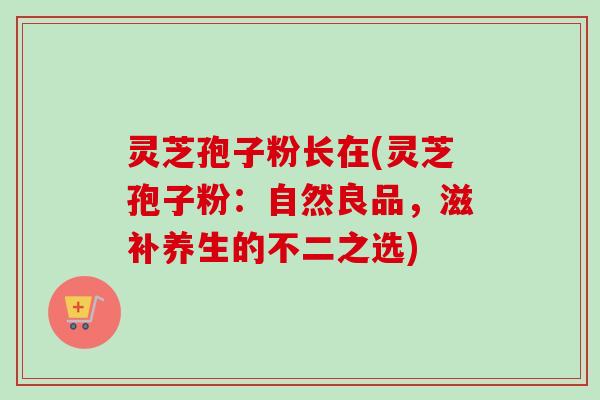 灵芝孢子粉长在(灵芝孢子粉:自然良品,滋补养生的不二之选) 灵芝孢子粉长在(灵芝孢子粉:自然良品,滋补养生的不二之选)