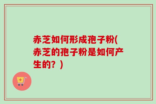 赤芝如何形成孢子粉(赤芝的孢子粉是如何产生的？)