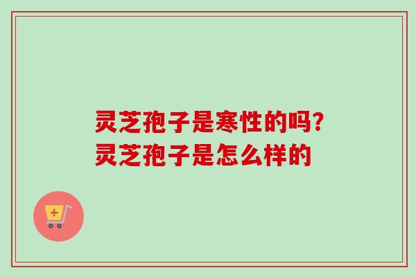 灵芝孢子是寒性的吗？灵芝孢子是怎么样的