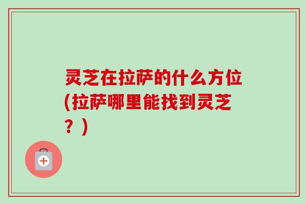 灵芝在拉萨的什么方位(拉萨哪里能找到灵芝？)
