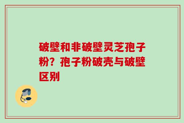 破壁和非破壁灵芝孢子粉？孢子粉破壳与破壁区别