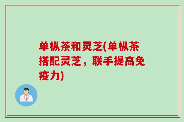 单枞茶和灵芝(单枞茶搭配灵芝，联手提高免疫力)