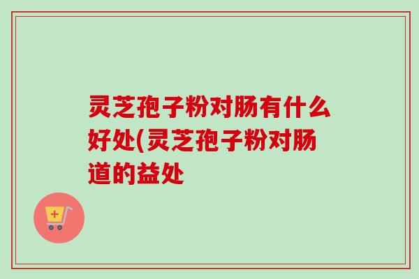 灵芝孢子粉对肠有什么好处(灵芝孢子粉对肠道的益处