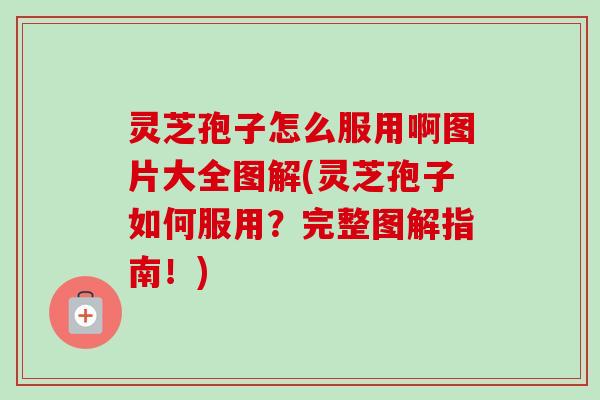 灵芝孢子怎么服用啊图片大全图解(灵芝孢子如何服用？完整图解指南！)