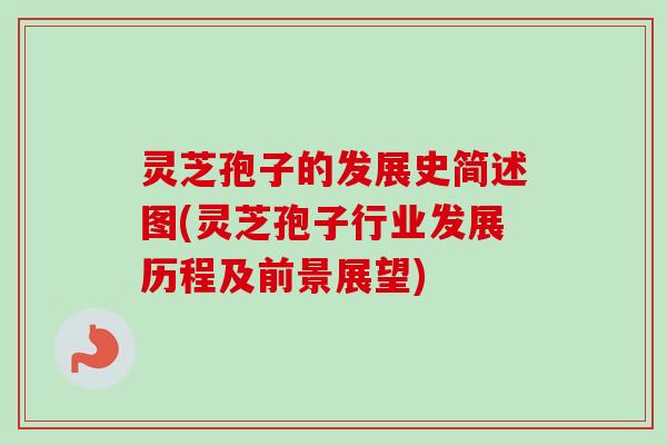灵芝孢子的发展史简述图(灵芝孢子行业发展历程及前景展望)