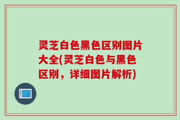 灵芝白色黑色区别图片大全(灵芝白色与黑色区别，详细图片解析)