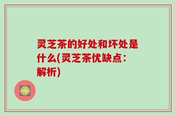 灵芝茶的好处和坏处是什么(灵芝茶优缺点：解析)