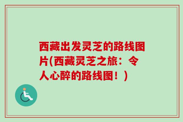 西藏出发灵芝的路线图片(西藏灵芝之旅：令人心醉的路线图！)