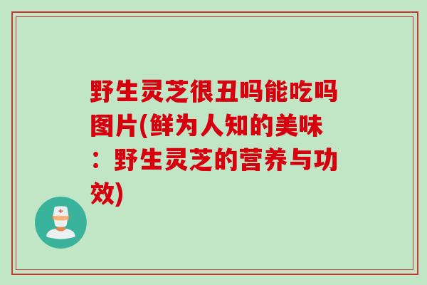 野生灵芝很丑吗能吃吗图片(鲜为人知的美味：野生灵芝的营养与功效)